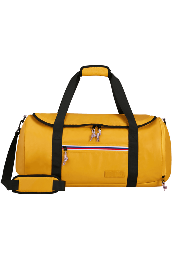 American Tourister Upbeat Pro Duffle Zip Coated  Yellow
