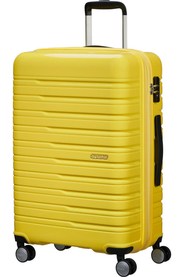 American Tourister Flashline Pop Spinner Exp TSA 67cm  Lemon Yellow