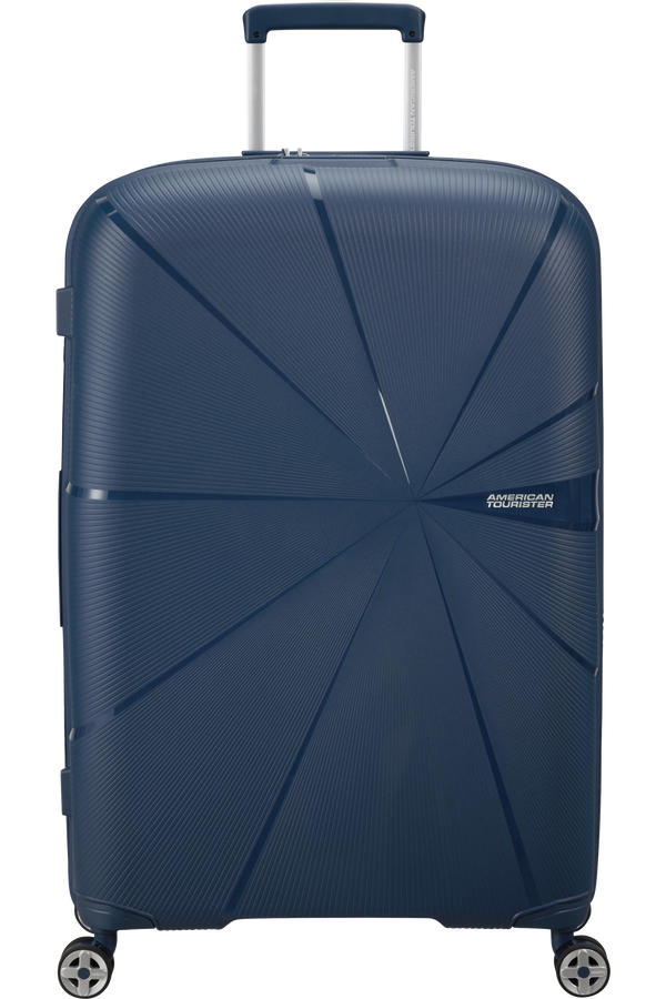 American Tourister Starvibe Spinner Expandable 77cm Tengerészkék