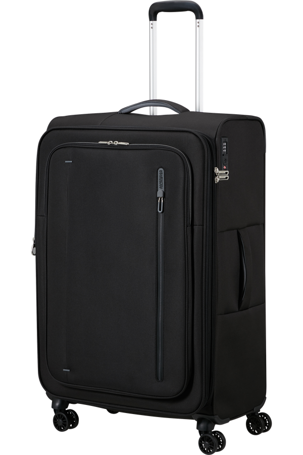 American Tourister Cloudrider Spinner EXP TSA L  Koromfekete