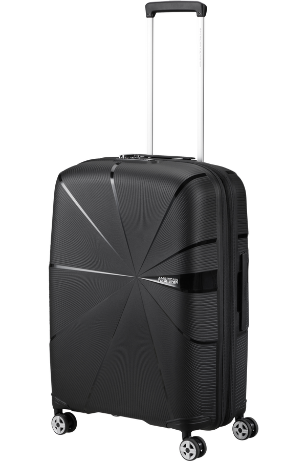 American Tourister Starvibe Spinner Expandable TSA 67cm Fekete