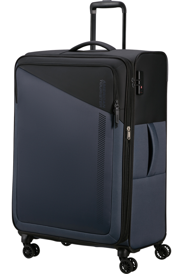 American Tourister Daring Dash Spinner Expandable TSA L  Fekete/Szürke