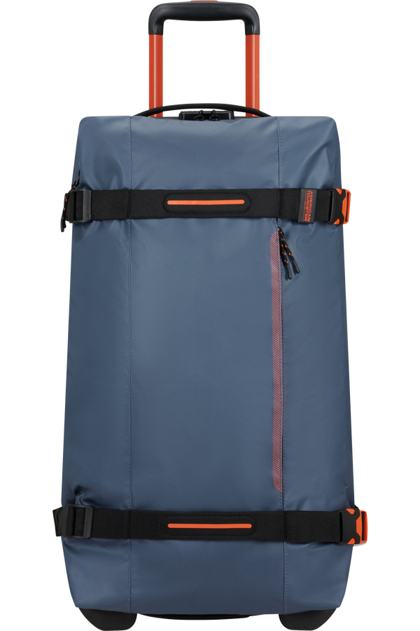 American Tourister Urban Track Duffle with Wheels Coated M  K&eacute;k/Narancs