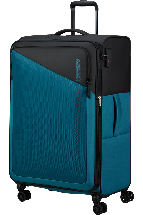 American Tourister Daring Dash Spinner Expandable TSA L  Fekete/Kék