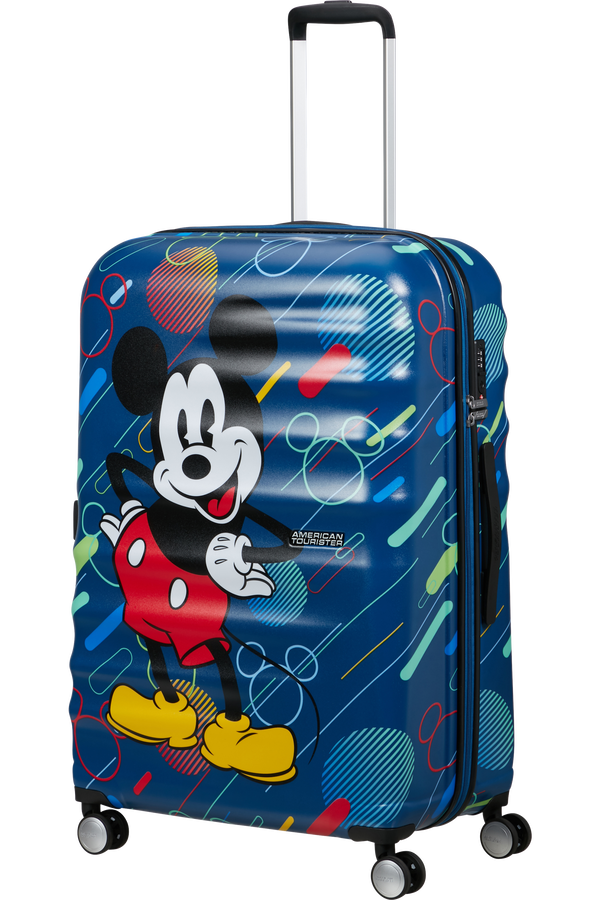 American Tourister Disney Wavebreaker Spinner TSA Disney Fl 77cm  Mickey Future Pop