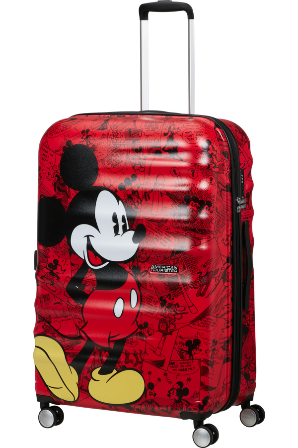 American Tourister Disney Wavebreaker Spinner TSA Disney Fl 77cm  Mickey, piros