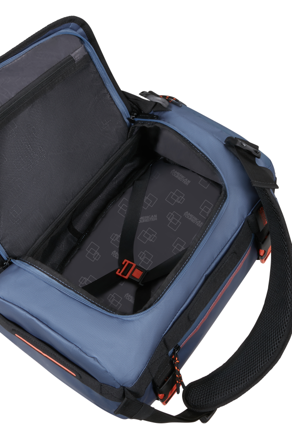 American Tourister Urban Track Duffle/Backpack Coated S  K&eacute;k/Narancs