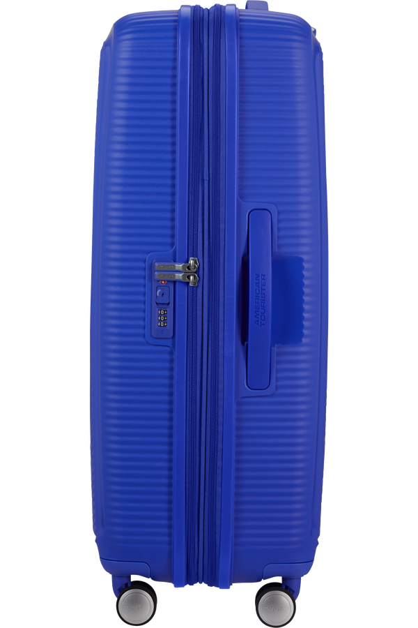American Tourister SoundBox Spinner Expandable 77cm  Cobalt Blue