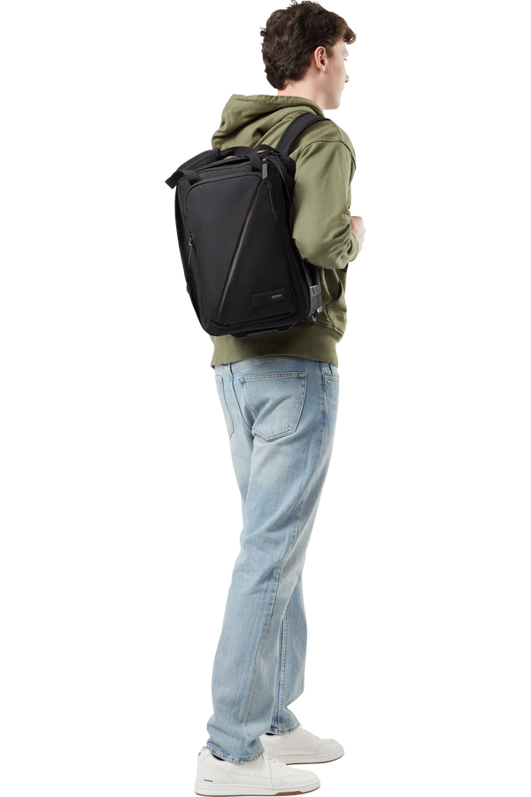 American Tourister Take2cabin Backpack with Wheels S  Fekete