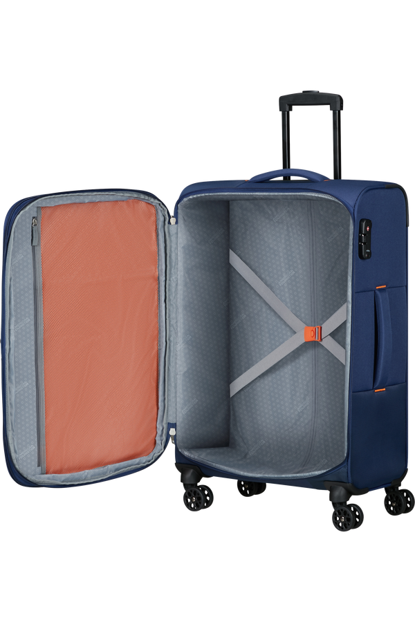 American Tourister Sun Break Spinner M 68/25 TSA EXP 68cm  Tengerészkék