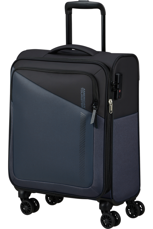 American Tourister Daring Dash Spinner Expandable TSA S  Fekete/Sz&uuml;rke