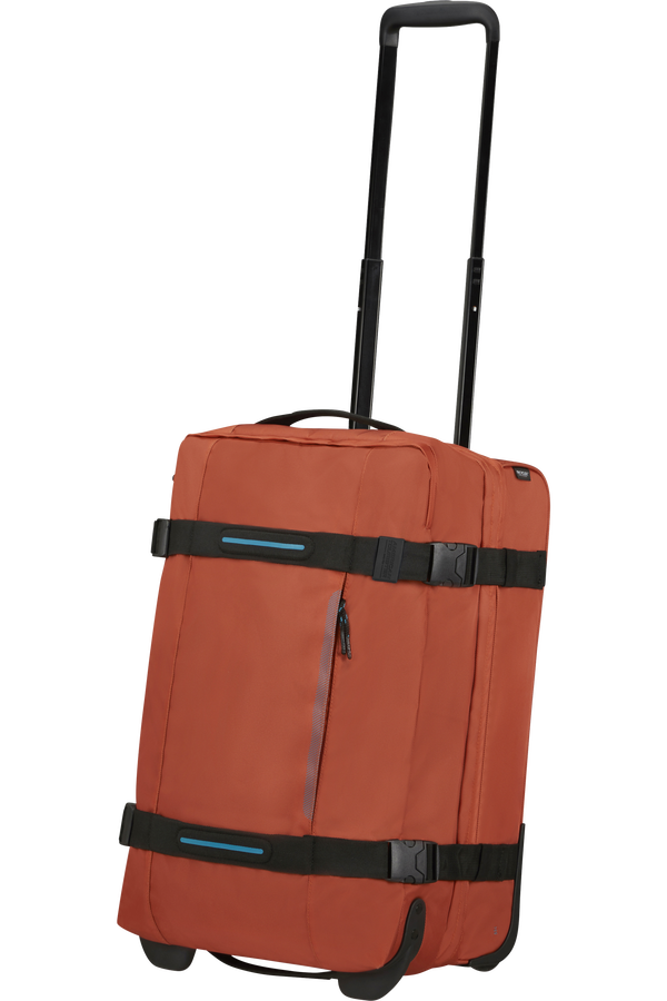 American Tourister Urban Track Duffle with Wheels S  Radiant Orange