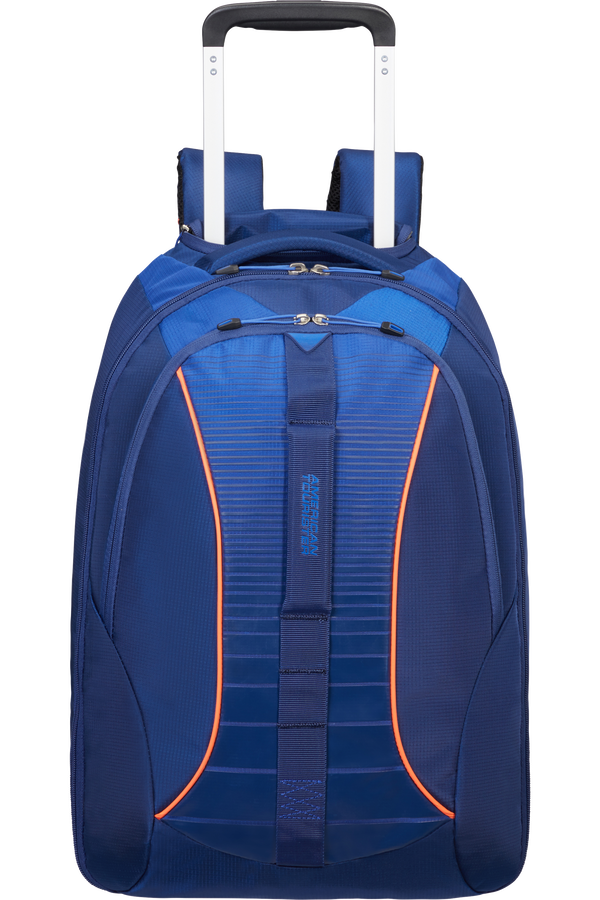 American Tourister Fast Route Laptop Backpack with Wheels Sporty 15.6'  Dark Blue/Blue