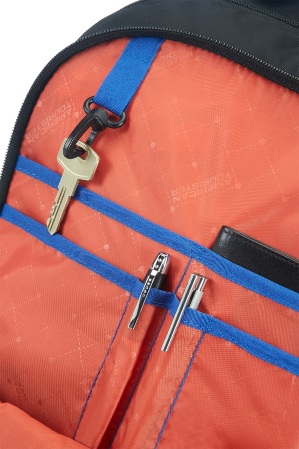 American Tourister Urban Groove Laptop H&aacute;tizs&aacute;k 2 39.6cm/15.6inch Black/Blue