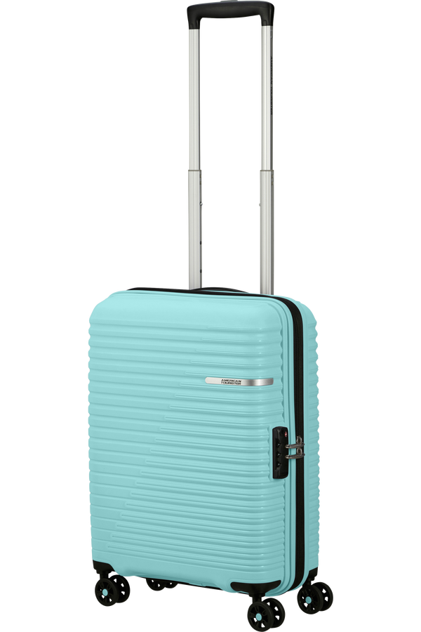 American Tourister Liftoff Spinner Exp TSA 55cm  Summer Blue