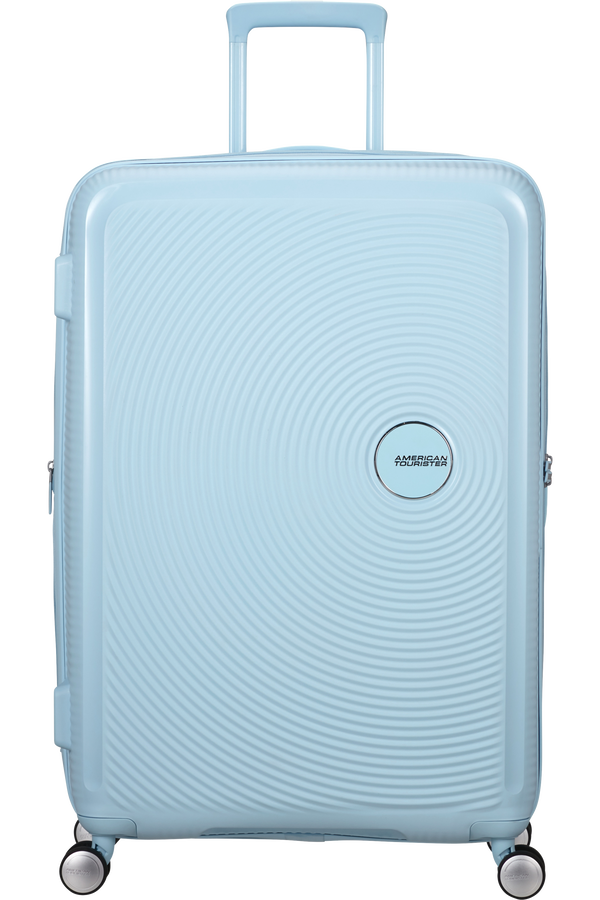 American Tourister SoundBox Spinner TSA Expandable 77cm  Pasztell kék