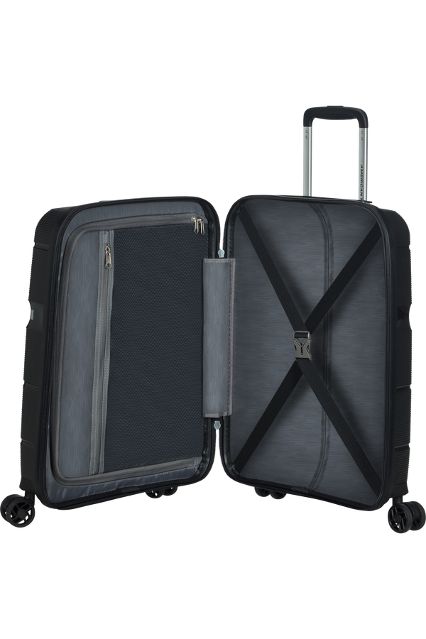 American Tourister Linex Spinner 55cm  Vivid Black