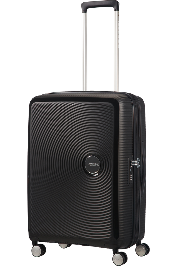 American Tourister Soundbox Spinner poszerzany 67cm Bass Black