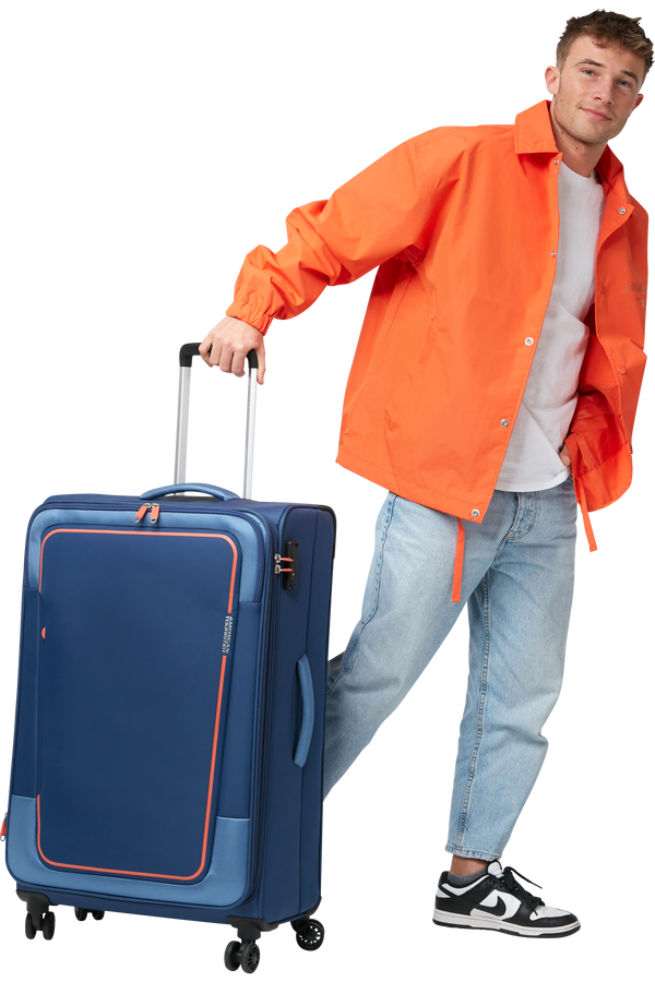 American Tourister Pulsonic Spinner Expandable 81cm  S&ouml;t&eacute;tk&eacute;k