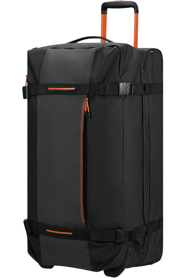 American Tourister Urban Track Duffle with wheels Lmtd L  Fekete/Narancssárga