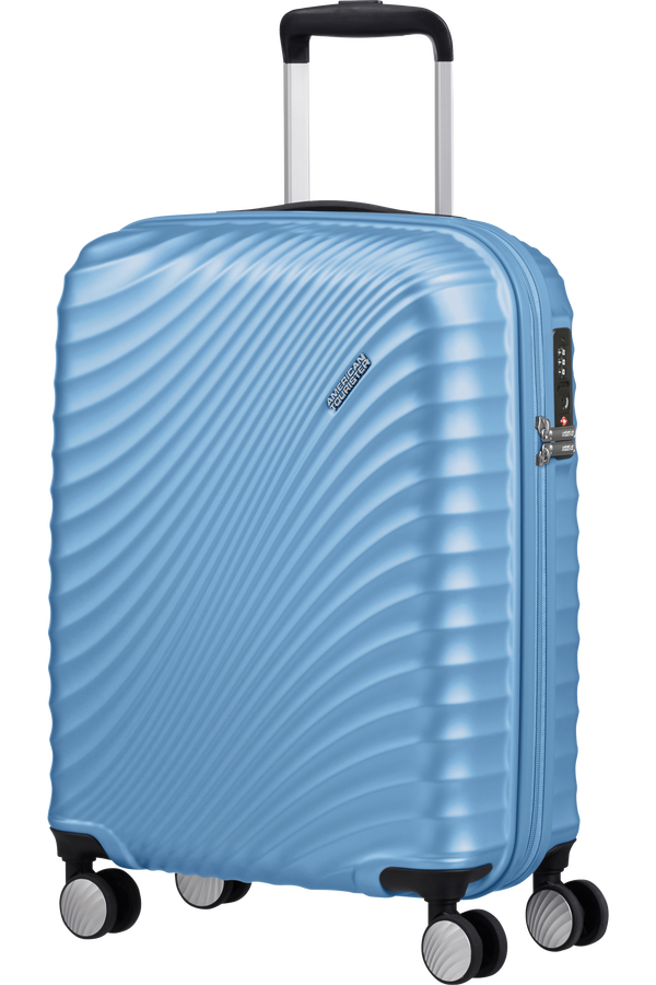 American Tourister Jetglam Spinner TSA 55cm  Metallic Powder Blue