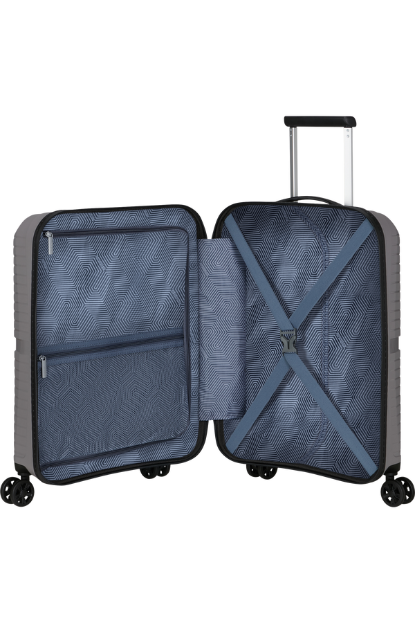 American Tourister Airconic Spinner Frontloader 15.6' 55cm  Sz&uuml;rke/Narancss&aacute;rga