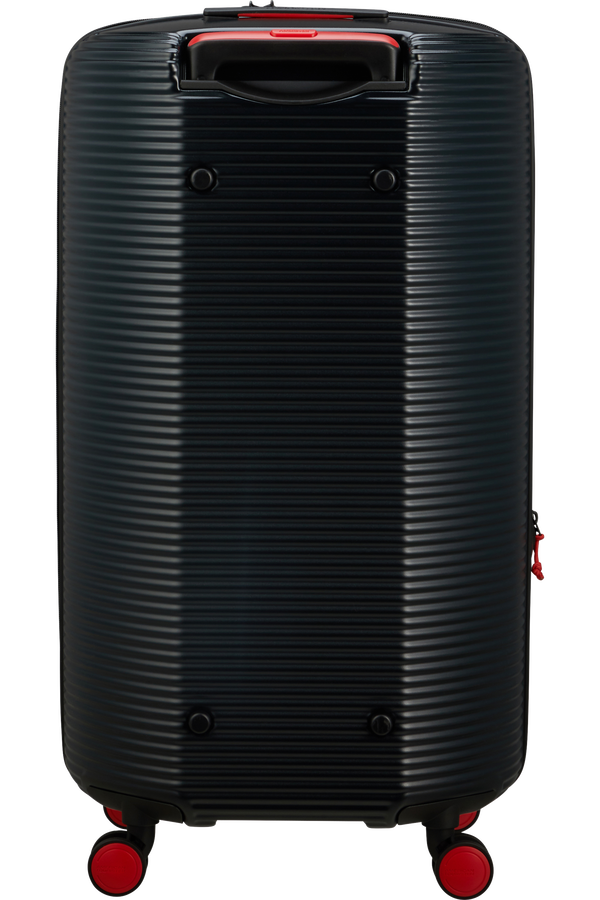 American Tourister Rollio Spinner 75cm  Fekete/piros