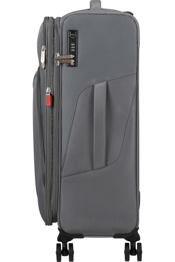 American Tourister Summerfunk Spinner Exp TSA 67cm  Titanium Grey American Tourister Summerfunk Spinner Exp TSA 67cm  Titanium Grey