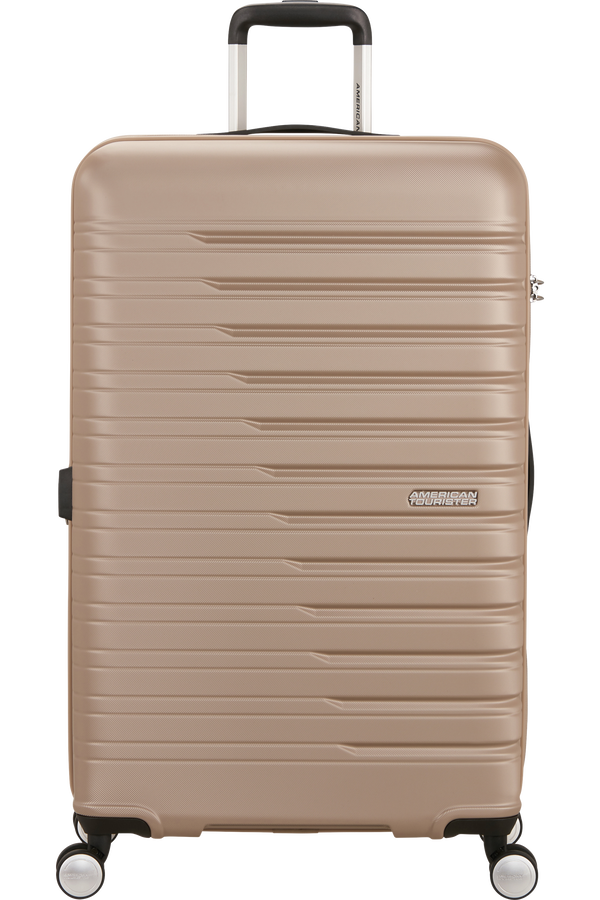 American Tourister Flashline Spinner 78/29 EXP TSA  Ivory Gold