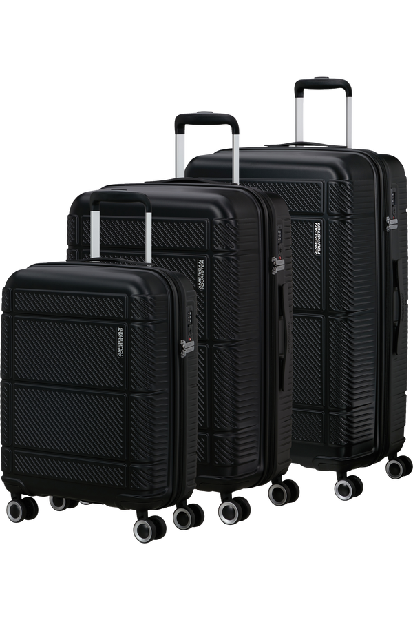 American Tourister Speedplay 3 PC Set A  Fekete