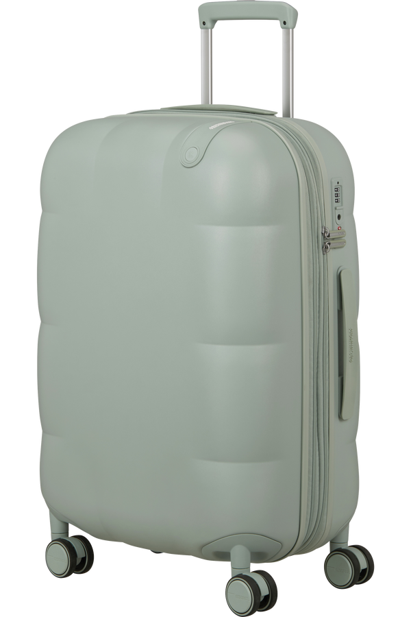 Dreami 67cm K&ouml;zepes m&eacute;retű feladhat&oacute; poggy&aacute;sz | American Tourister Dreami Spinner Exp Tsa 67cm  Everdream Sage