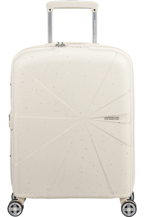 American Tourister StarVibe Spinner Expandable TSA LTD 55cm  Cream Speckles