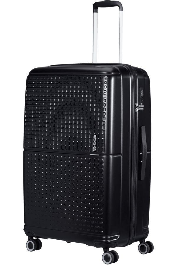 American Tourister Geopop Spinner 77/28 Tsa. 77cm  Shadow Black