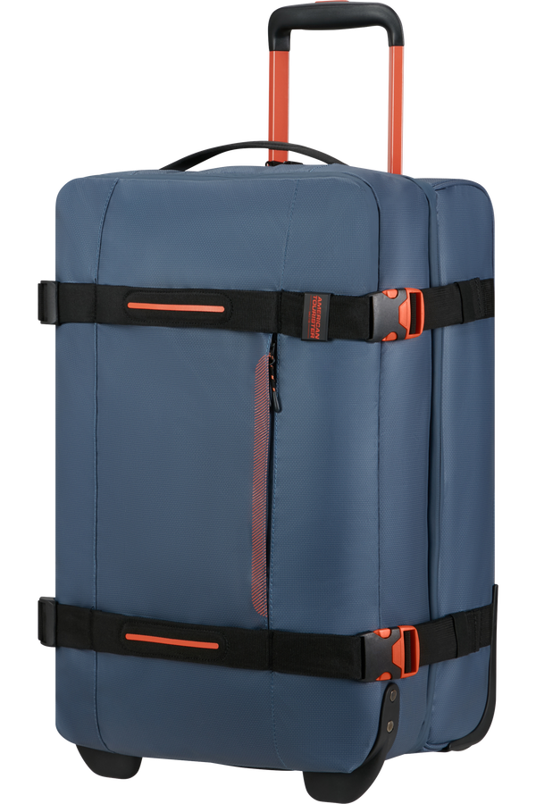 American Tourister Urban Track Duffle with Wheels Coated S  K&eacute;k/Narancs