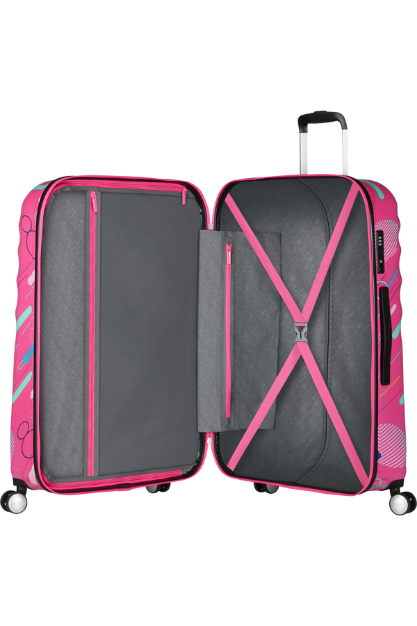 American Tourister Disney Wavebreaker Spinner TSA Disney Fl 77cm  Minnie Future Pop