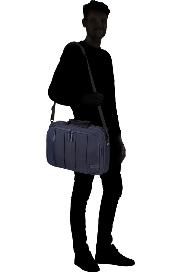 American Tourister Streethero Latop Bag 15.6'  Navy Melange