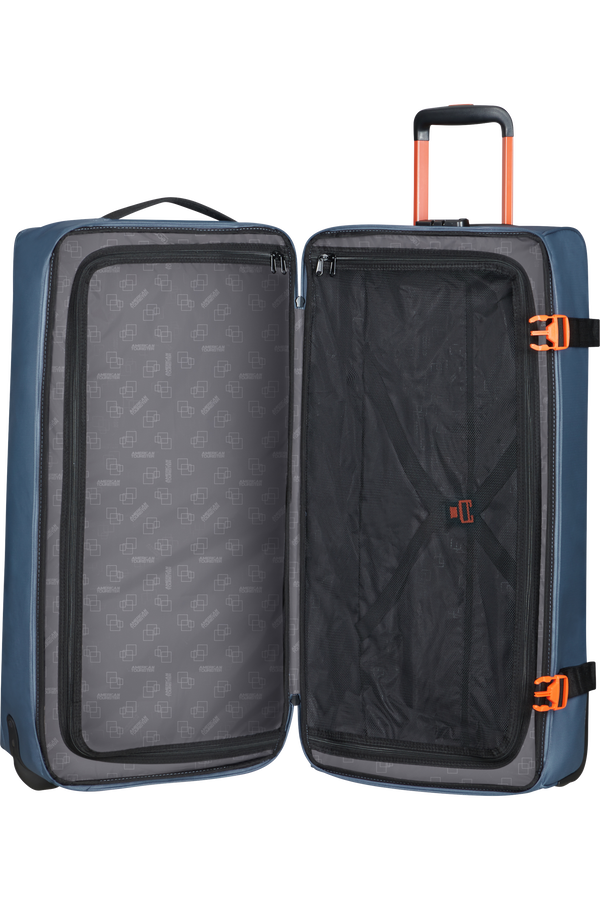 American Tourister Urban Track Duffle with Wheels Coated L  Kék/Narancs