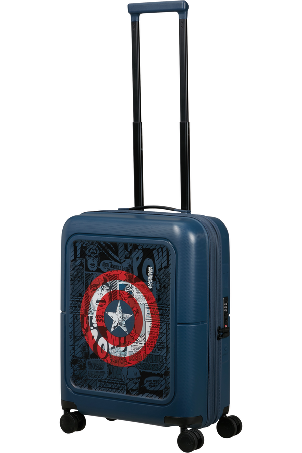 American Tourister Dashpop Disney Spinner Expandable TSA Marvel 55cm  Capt America Shield American Tourister Dashpop Disney Spinner Expandable TSA Marvel 55cm  Capt America Shield