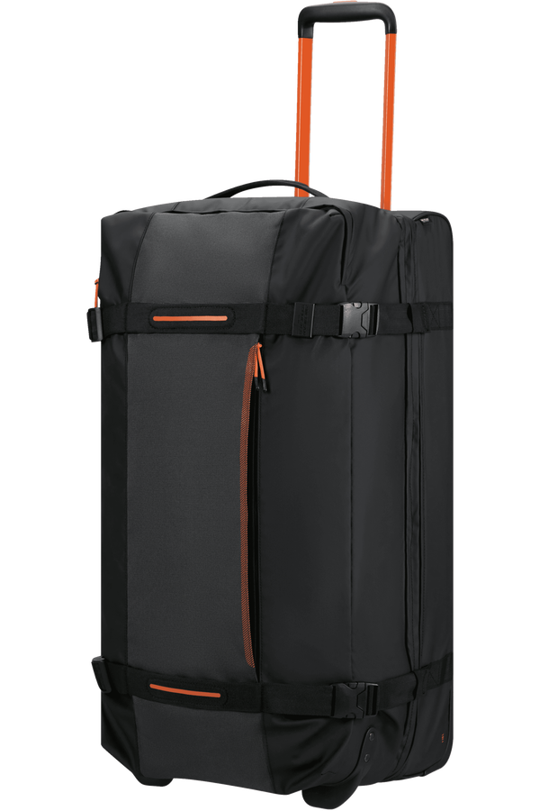 American Tourister Urban Track Duffle with wheels Lmtd L  Fekete/Narancssárga