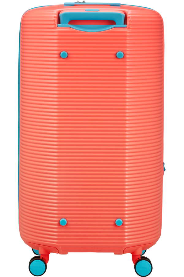 American Tourister Rollio Spinner 75cm  Coral/Blue American Tourister Rollio Spinner 75cm  Coral/Blue