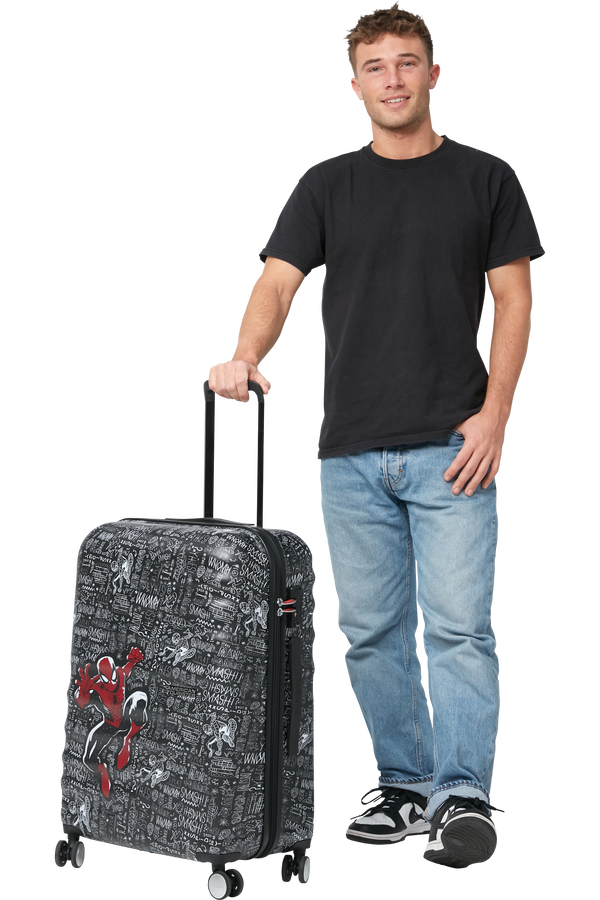 American Tourister Wavebreaker Disney Spinner 67cm  Spiderman Sketch American Tourister Wavebreaker Disney Spinner 67cm  Spiderman Sketch