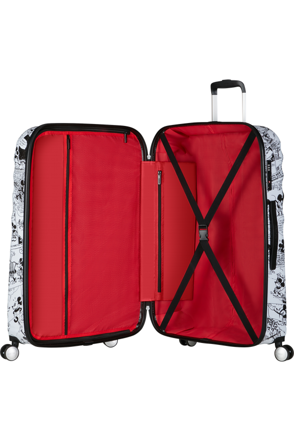 American Tourister Disney Wavebreaker Spinner TSA Disney Fl 77cm  Minnie, fehér