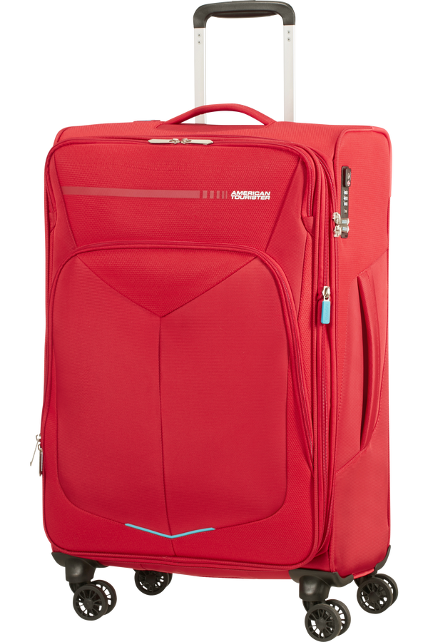 American Tourister Summerfunk Spinner Exp TSA 67cm  Red American Tourister Summerfunk Spinner Exp TSA 67cm  Red