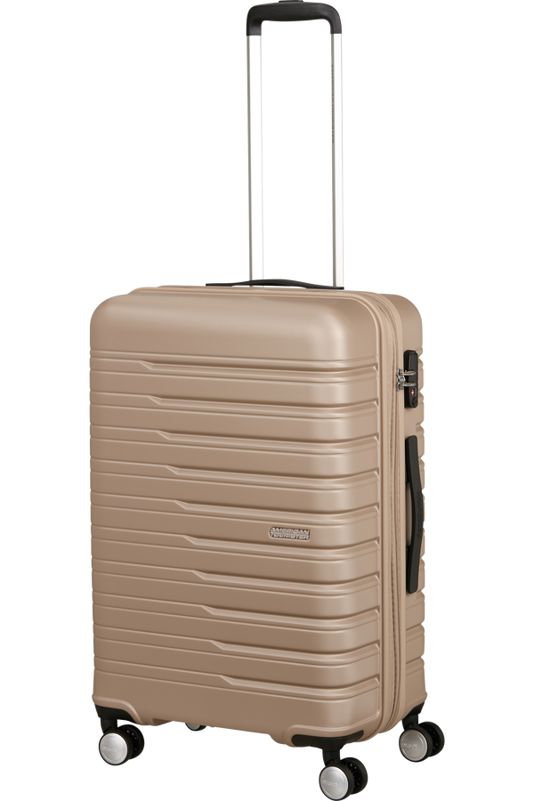 American Tourister Flashline Spinner 67/24 EXP TSA  Ivory Gold