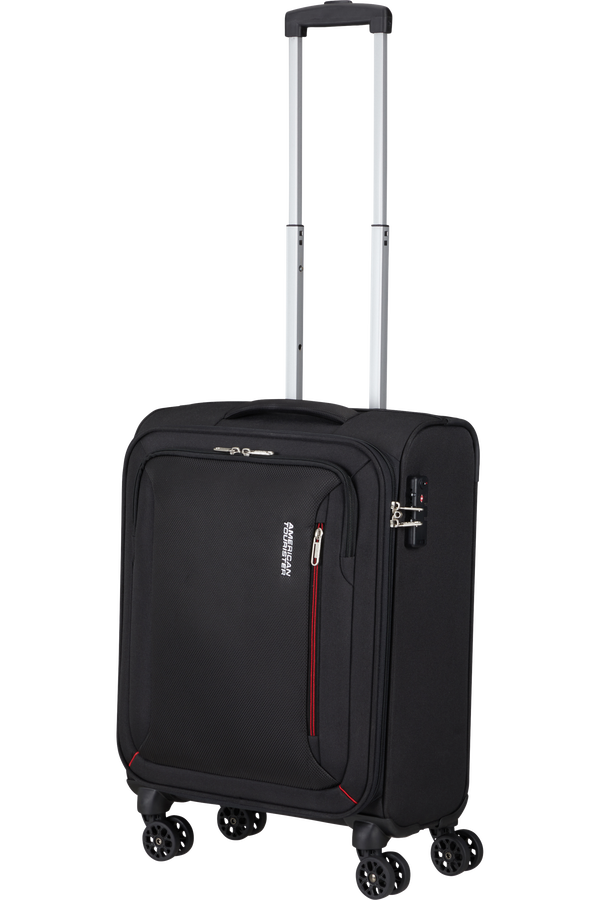 American Tourister Hyperspeed Spinner TSA 55cm  Koromfekete