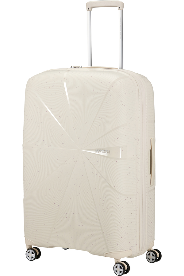 American Tourister StarVibe Spinner Expandable TSA LTD 77cm  Cream Speckles