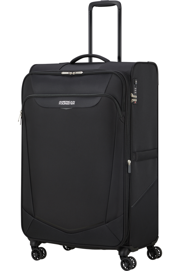 American Tourister SummerRide Spinner L EXP TSA 80cm Fekete American Tourister SummerRide Spinner L EXP TSA 80cm Fekete