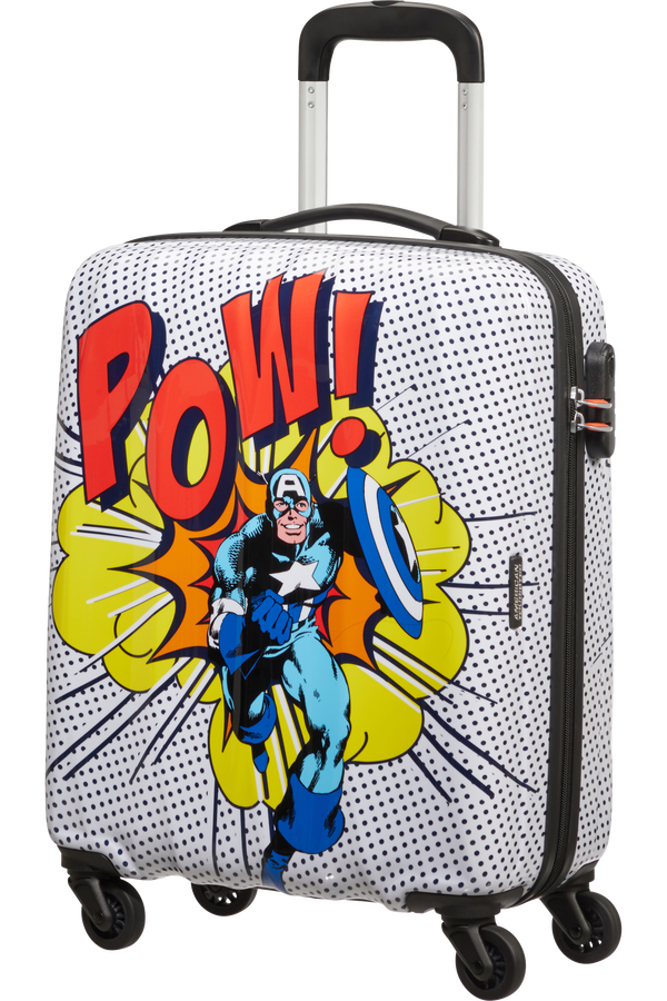 American Tourister Marvel Legends Spinner Alfatwist 2.0 55cm  Captain America Pop Art