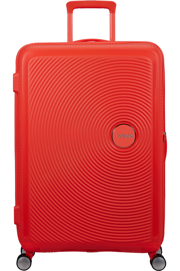American Tourister SoundBox Spinner TSA Expandable 77cm  Neon Orange