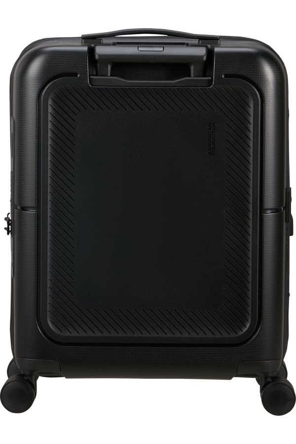 American Tourister DashPop Spinner Expandable TSA 55cm True Black American Tourister DashPop Spinner Expandable TSA 55cm True Black